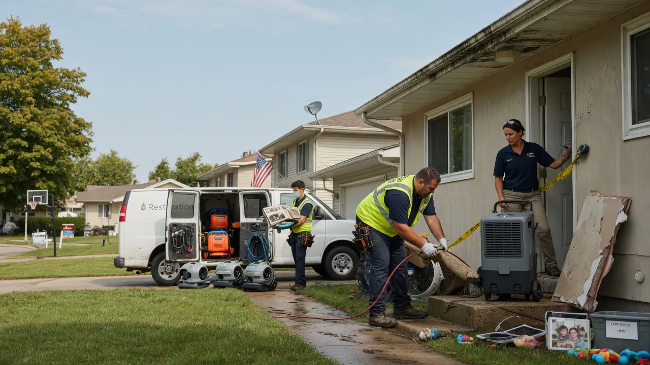 Water Damage Restoration in Dundee, MI near me